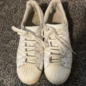 Men’s Adidas Superstar shoes White Size 11